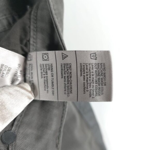 NWT Vince. Women’s Skinny Jeans Gray‎ Side Stripes Tuxedo Dylan Mid Rise Size 25 - Picture 15 of 16